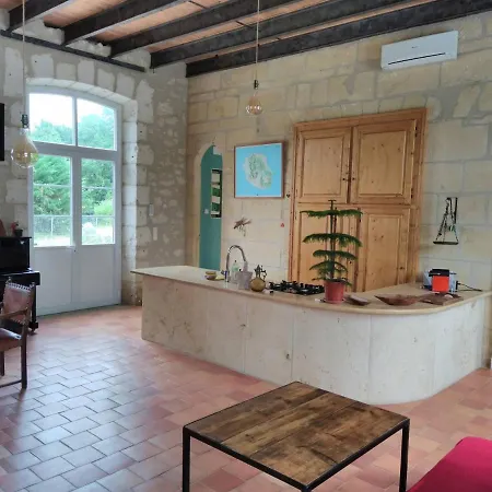 A La Gare Ferienhaus Saint-Nexans