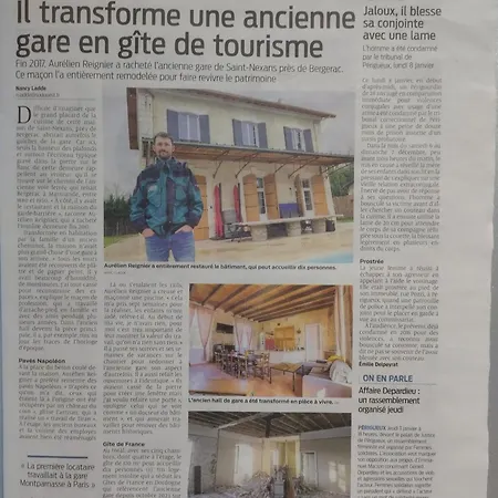 Holiday home A La Gare
